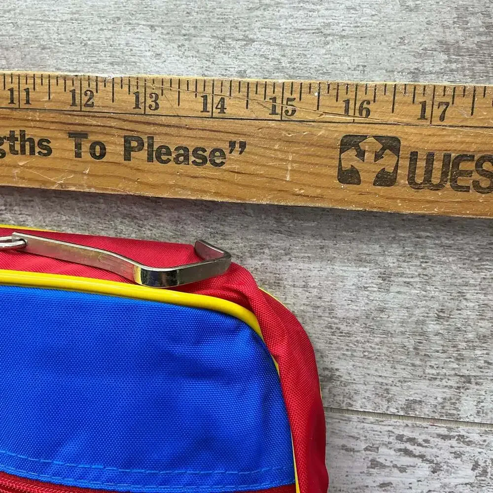 Vintage OshKosh B'Gosh Primary Colors Garment Bag Suit Carrier